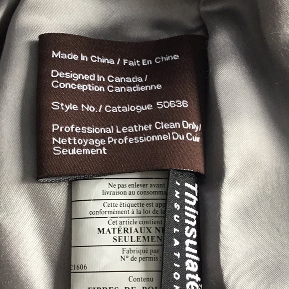 DANIER leather coat GUC - Picture 8 of 15